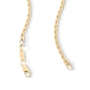 Thumbnail Image 3 of 016 Gauge Rope Chain Necklace in 10K Solid Gold Bonded Sterling Silver - 20&quot;