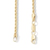 Thumbnail Image 3 of 10K Gold Bonded Rope Chain - 24&quot;