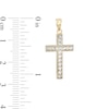 Thumbnail Image 2 of Reversible Cross Charm in 10K Solid Two-Tone Gold