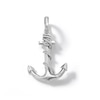 Thumbnail Image 1 of Anchor with Rope Charm in Sterling Silver