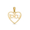 Thumbnail Image 0 of I Love You Heart Charm in 10K Gold