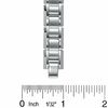 Thumbnail Image 2 of Diamond Accent ID Bracelet in Stainless Steel - 8.5"