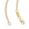 Thumbnail Image 3 of 14K Hollow Gold Bonded Curb Chain - 18&quot;