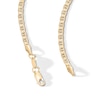 Thumbnail Image 3 of 14K Gold Bonded Mariner Chain - 20&quot;