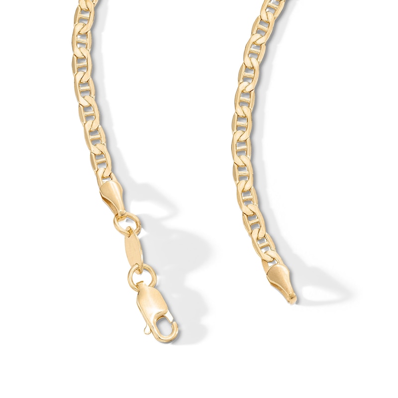 Main Image 3 of 14K Gold Bonded Mariner Chain - 20&quot;