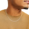 Thumbnail Image 2 of 14K Hollow Gold Bonded Curb Chain - 20&quot;