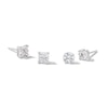 Thumbnail Image 1 of 4mm Cubic Zirconia Stud Earring Set in Sterling Silver