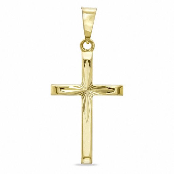 BN high quality ROUND CHARM WITH CROSS