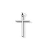 Thumbnail Image 1 of Cross Charm in Hollow Sterling Silver