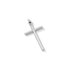 Thumbnail Image 3 of Cross Charm in Hollow Sterling Silver