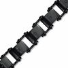 Thumbnail Image 1 of Diamond Accent Bracelet in Black IP Stainless Steel - 8.5&quot;