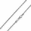 Thumbnail Image 0 of Sterling Silver 050 Gauge Rope Chain Necklace - 16"