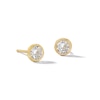 Thumbnail Image 0 of Child's 4mm Cubic Zirconia Stud Earrings in 10K Gold