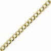 Thumbnail Image 0 of 120 Gauge Hollow Curb Chain Bracelet in 10K Gold - 8.5"