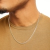 Thumbnail Image 2 of 10K Hollow Gold Bonded Curb Chain - 22&quot;