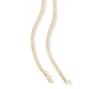 Thumbnail Image 3 of 10K Hollow Gold Bonded Curb Chain - 22&quot;