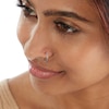 Thumbnail Image 3 of Stainless Steel Multi-Color Nose Ring Set - 20G