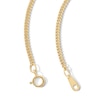 Thumbnail Image 3 of 10K Hollow Gold Curb Chain - 18&quot;