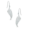 Thumbnail Image 0 of Leaf Dangle Drop Earrings in Sterling Silver