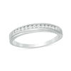 Thumbnail Image 1 of Cubic Zirconia Wedding Band in Sterling Silver - Size 9