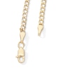 Thumbnail Image 5 of 10K Hollow Gold Curb Chain - 20&quot;