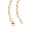 Thumbnail Image 5 of 14K Solid Gold Curb Chain - 18&quot;