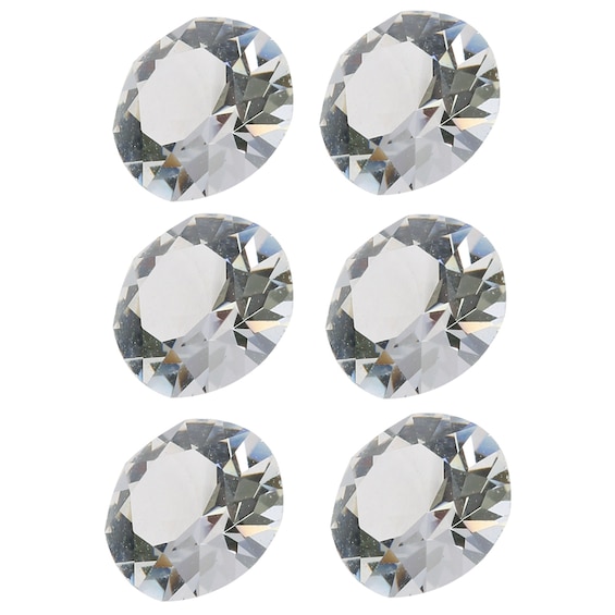 Floating Lockets Six Piece Crystal Solitaires