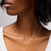 Thumbnail Image 2 of 030 Gauge Dorica Rope Chain Necklace in 10K Solid Two-Tone Gold - 18&quot;