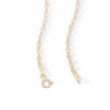 Thumbnail Image 3 of 030 Gauge Dorica Rope Chain Necklace in 10K Solid Two-Tone Gold - 18&quot;