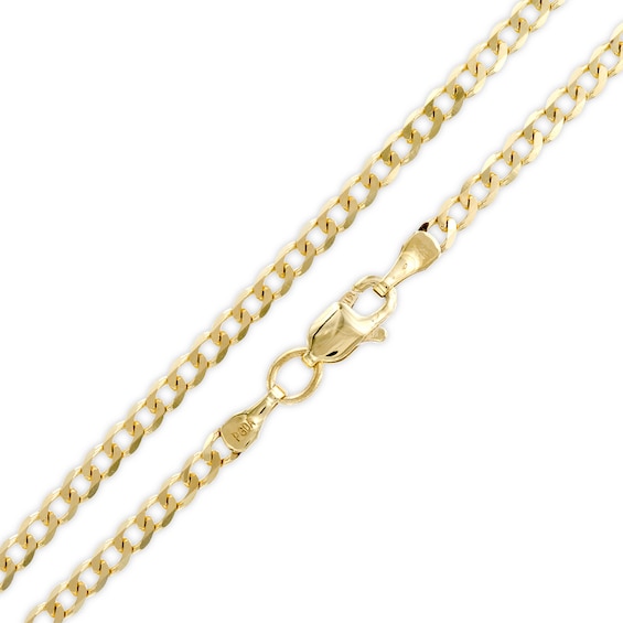 060 Gauge Curb Chain Bracelet in 14K Gold - 8"