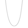 Thumbnail Image 1 of Made in Italy 160 Gauge Foxtail Chain Necklace in Sterling Silver - 18&quot;