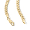 Thumbnail Image 5 of 14K Solid Gold Curb Chain Made in Italy - 20&quot;