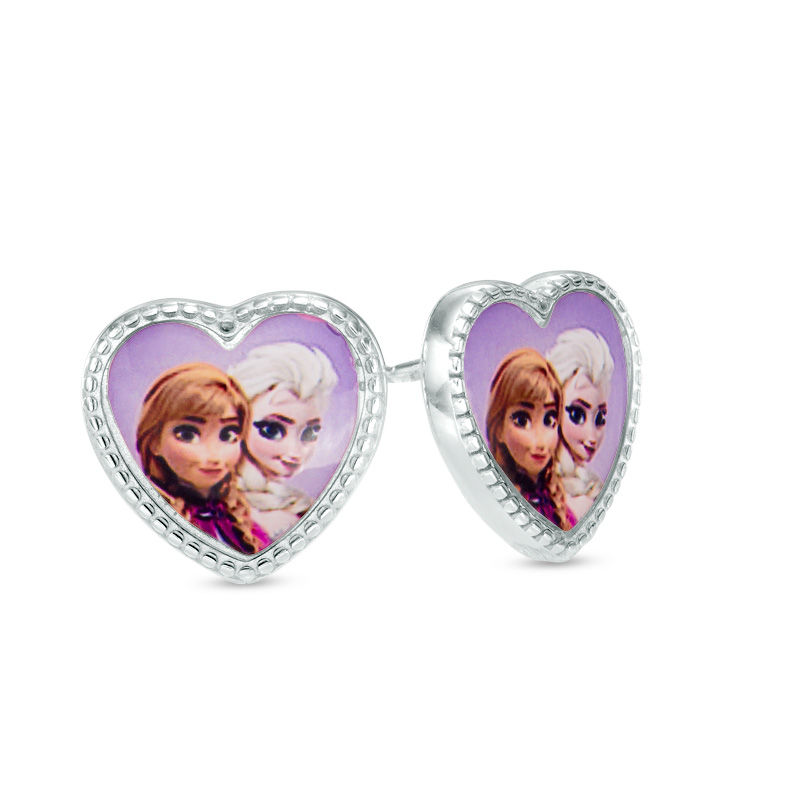 Disneys Frozen 2 Anna and Elsa Stud Earrings  QVCcom