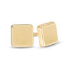 Thumbnail Image 1 of Square Stud Earrings in 10K Hollow Gold