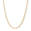 Thumbnail Image 1 of 10K Semi-Solid Gold Rope Chain - 24&quot;