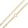 Thumbnail Image 0 of Child's 050 Gauge Figaro Chain Necklace in 14K Gold - 16"