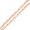 Heart Chain Bracelet in 10K Rose Gold