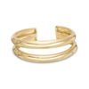 Thumbnail Image 0 of 10K Tube Gold Double Row Cuff Midi/Toe Ring