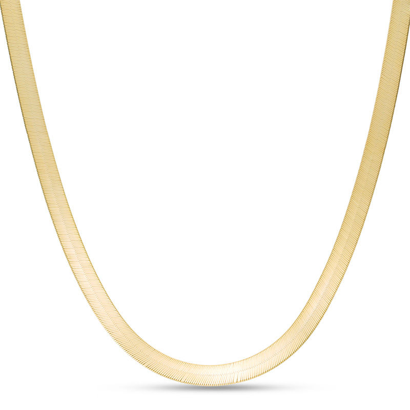 10k gold flat chain