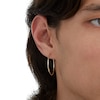 Thumbnail Image 4 of 30mm Hoop Earrings in 14K Tube Hollow Gold