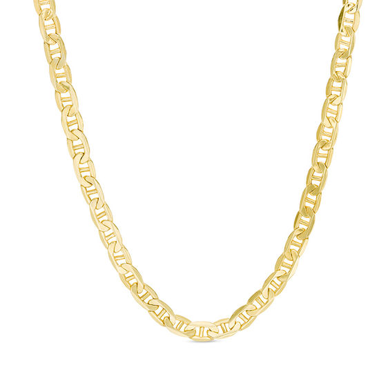 Gauge Mariner Chain Necklace in 10K Gold
