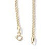 Thumbnail Image 3 of Child's 012 Gauge Rope Chain Necklace in 14K Hollow Gold - 13&quot;