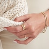 Thumbnail Image 4 of Cubic Zirconia Loose Braid Ring in 10K Gold