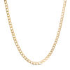 Thumbnail Image 0 of 080 Gauge Hollow Curb Chain Necklace in 10K Gold - 24"