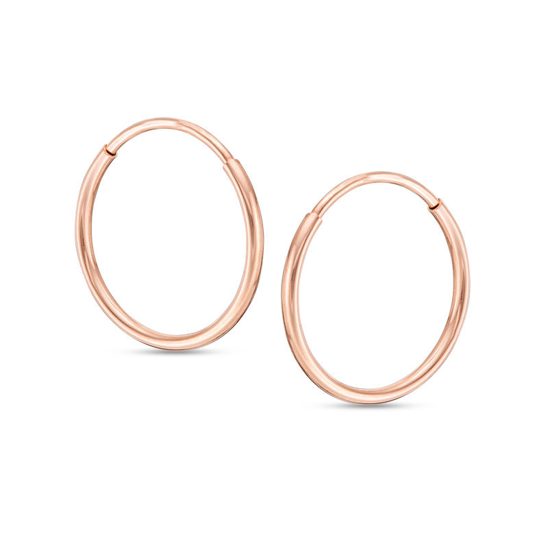 16g 18g Hinged cartilage helix tragus hoop earring, Rose gold Septum ring,  1pc | eBay