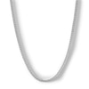 Thumbnail Image 1 of Made in Italy 080 Gauge Curb Chain Necklace in Sterling Silver - 22&quot;