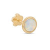 Thumbnail Image 0 of 019 Gauge Simulated Opal Cartilage Barbell in 14K Gold