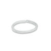 Thumbnail Image 1 of 14K Solid White Gold Hoop - 19G 5/16&quot;