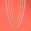 Thumbnail Image 2 of 036 Gauge Rope Chain Necklace in 10K Gold - 30&quot;