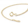 Thumbnail Image 2 of Child's 040 Gauge Valentino Chain Bracelet in 10K Hollow Gold - 6&quot;